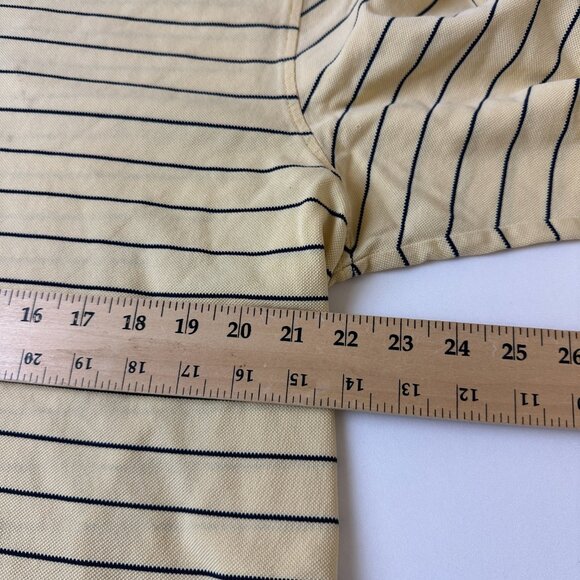 Right Edge Polo Shirt Mens XL Striped Golf Hoar Construction Embroidered Work - Picture 10 of 11